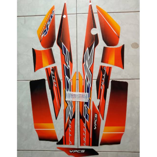 Striping fiz r 2003 hitam orange