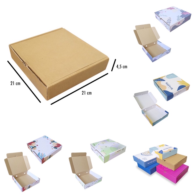 

kardus motif gift ulangtahun 21x21x4,5