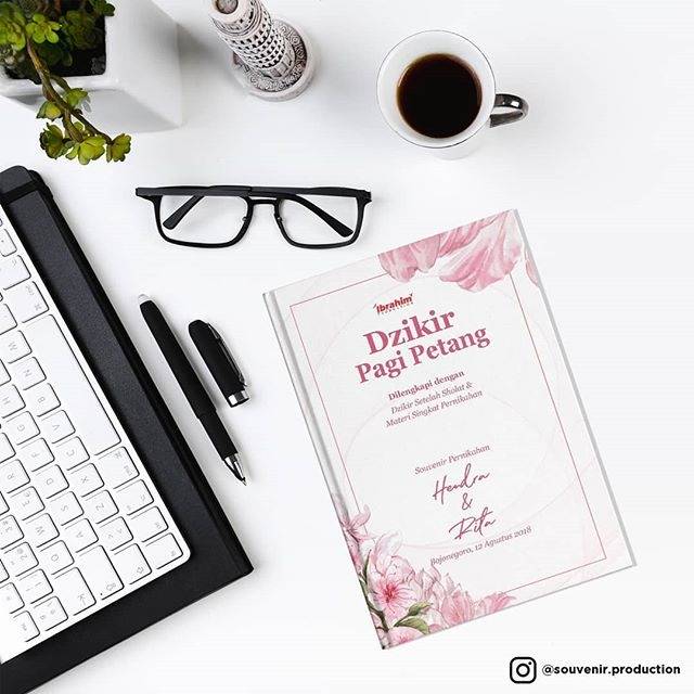 Souvenir Pernikahan buku saku dzikir pagi petang