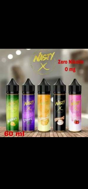 LIGUID NASTY X 60ML 5VARIAN RASA