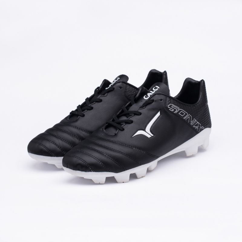 Sepatu Bola CALCI SONIX SC Medians Fg Black