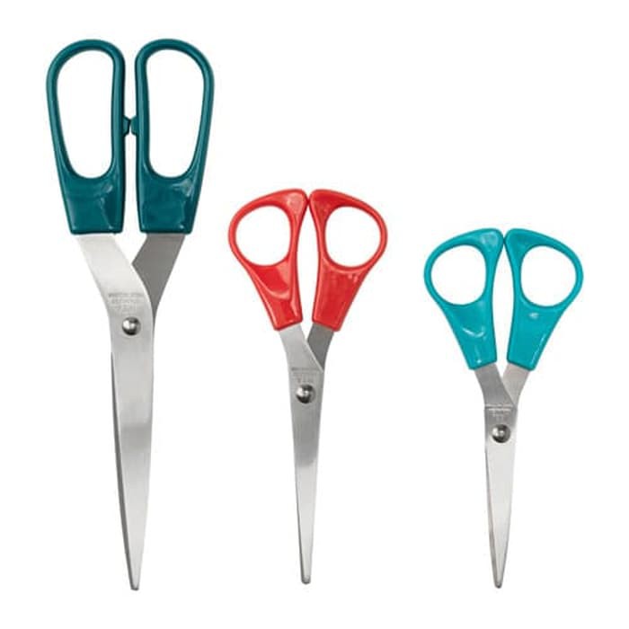 

TROJKA Gunting, set isi 3, aneka warna