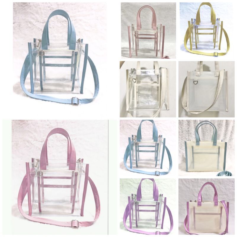 Tas Wanita / Tas Mika / Slingbag / Tote Bag / Tas Selempang / Pvc Mini Bag / Tas New Normal