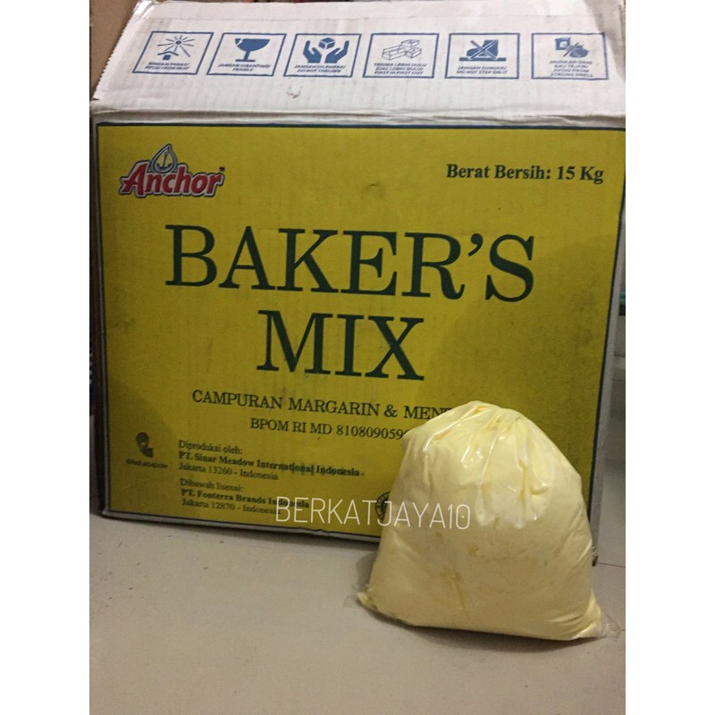 

Baker’s Mix Anchor Mentega Margarine 500 Gram