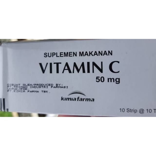 Vitamin C 50 mg Kimia Farma