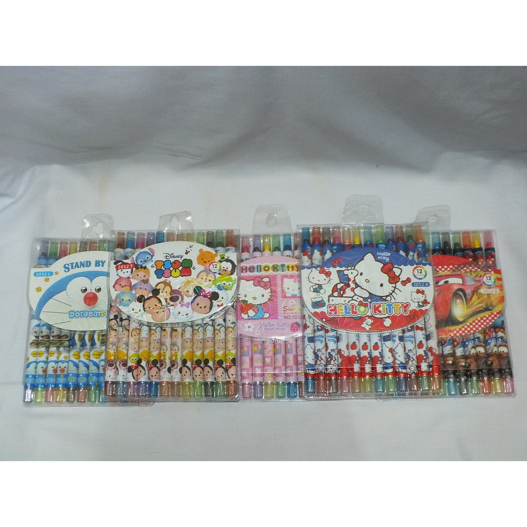 

Crayon putar isi 12 pcs
