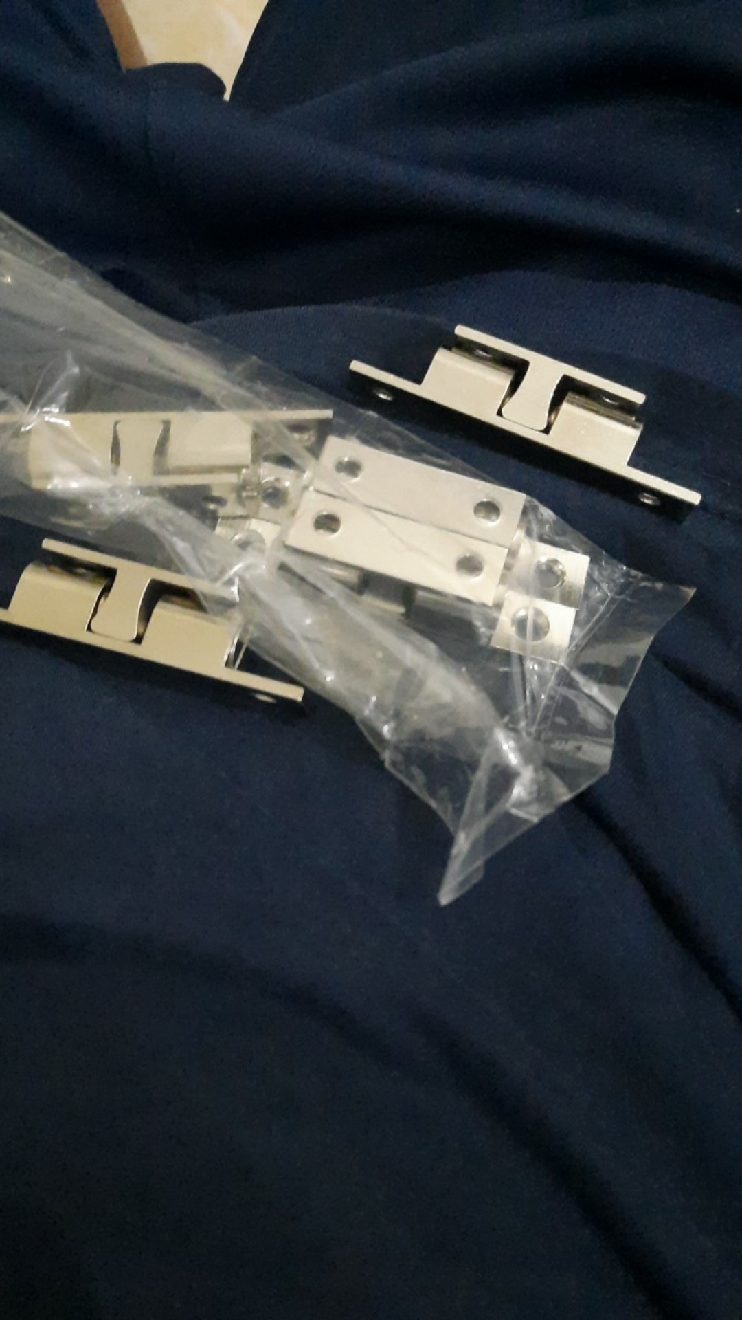 Catches 70 Mm - Keces Kuningan Warna Chrome - Jepit Udang Berkualitas