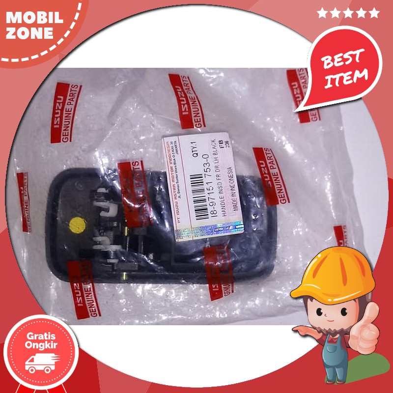 Sparepart Mobil Handle Handel Tarikan Pintu Dalam Isuzu Panther ( Hitam )