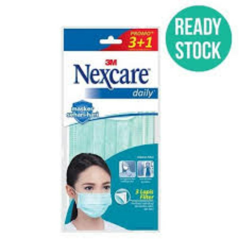 Nexcare masker filtrasi Earloop 3M