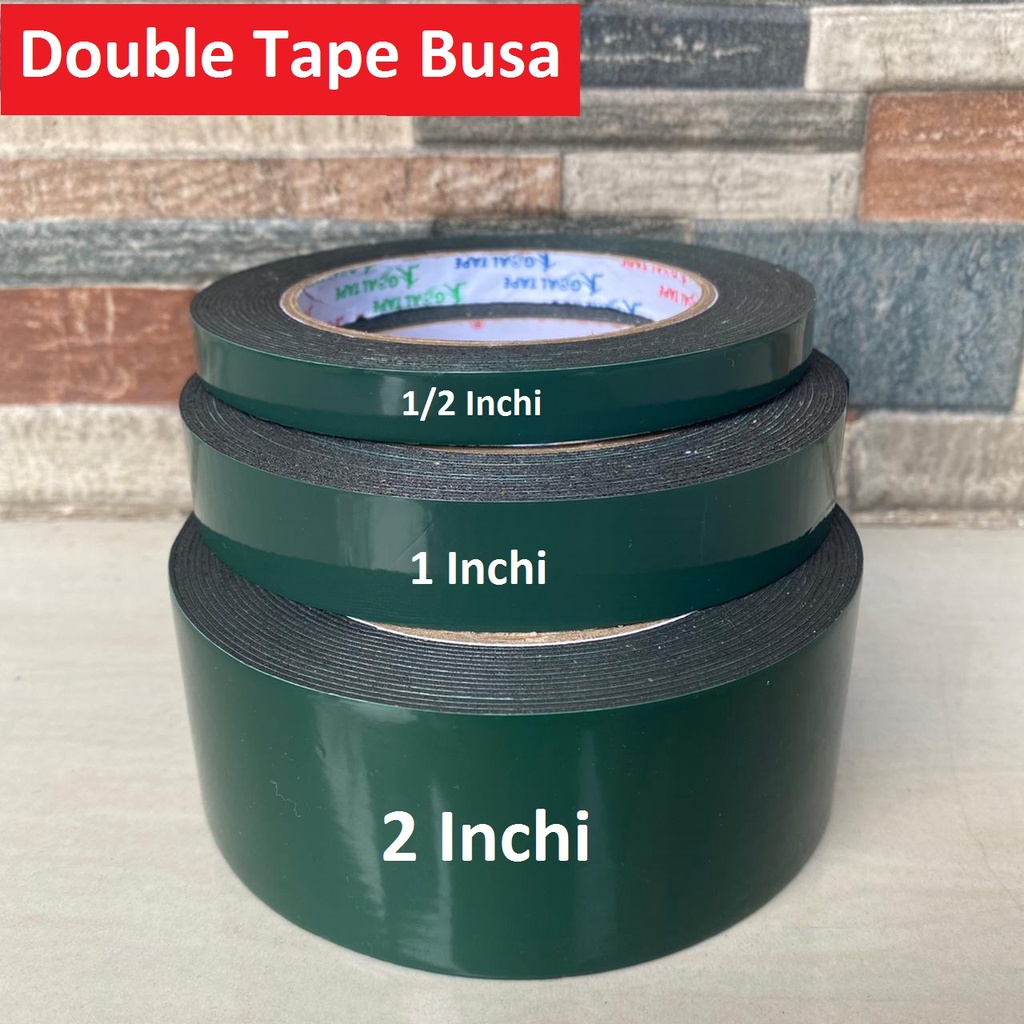 Double Tape Busa / Double Tape Foam Solatip 2 Sisi Dobel Tape