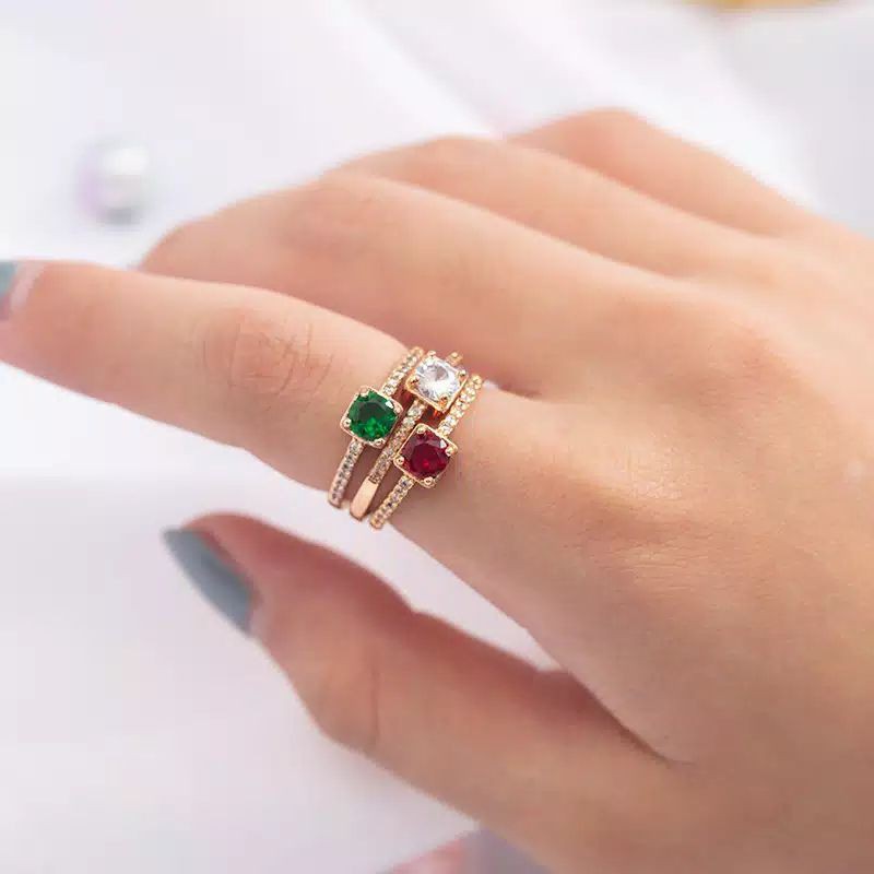 cincin batu permata grosir fashion wanita korea