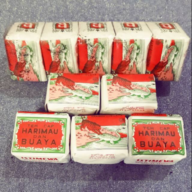 

TEH BOYO - TEH BUAYA - TEH HARIMAU BUAYA 1 Pak isi 5 kemasan