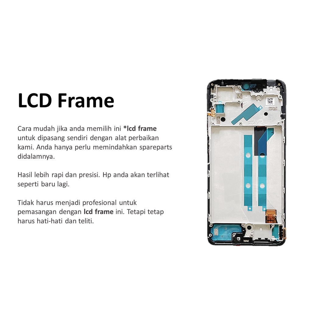 [ CHECK.ID ] LCD + FRAME XIAOMI REDMI NOTE 11 PRO 4G / NOTE 11 PRO 5G ORIGINAL