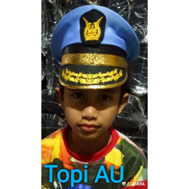 menjual TOPI TNI AU anak karnaval bisa untuk ecer dan grosir