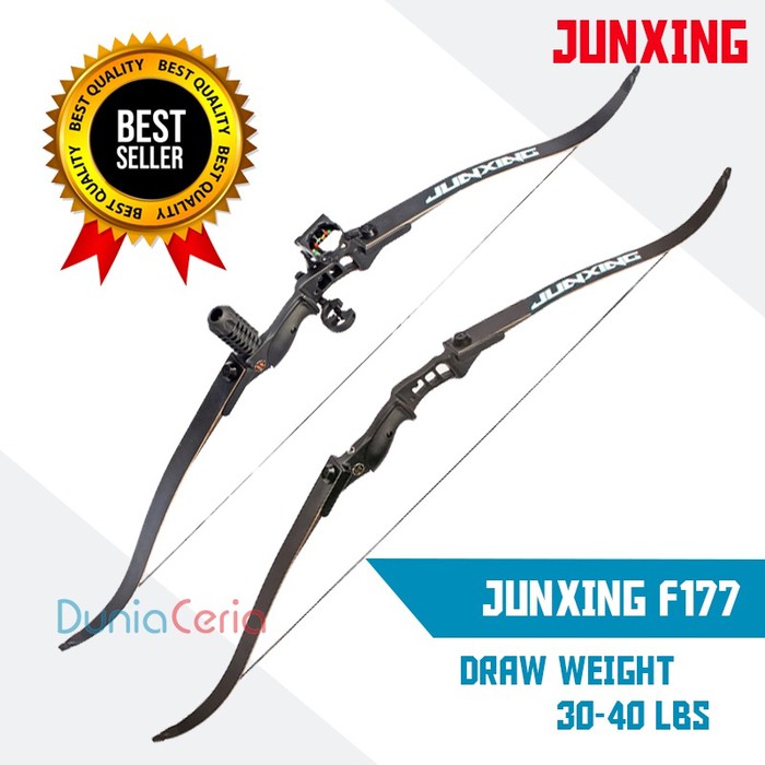 SALE   Busur Panah Junxing F177 Hunting Fishing Recurve Bow