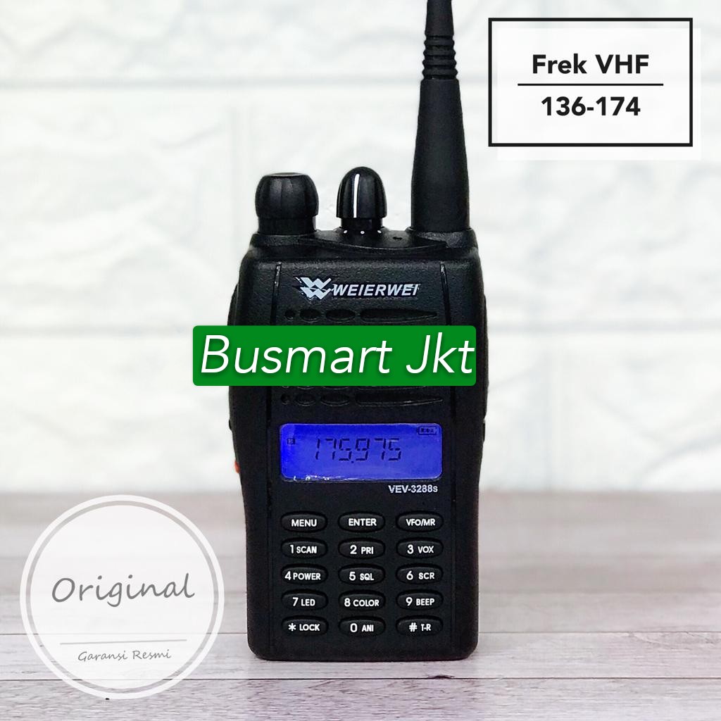 Radio HT Weierwei VEV 3288S Vhf (garansi resmi)