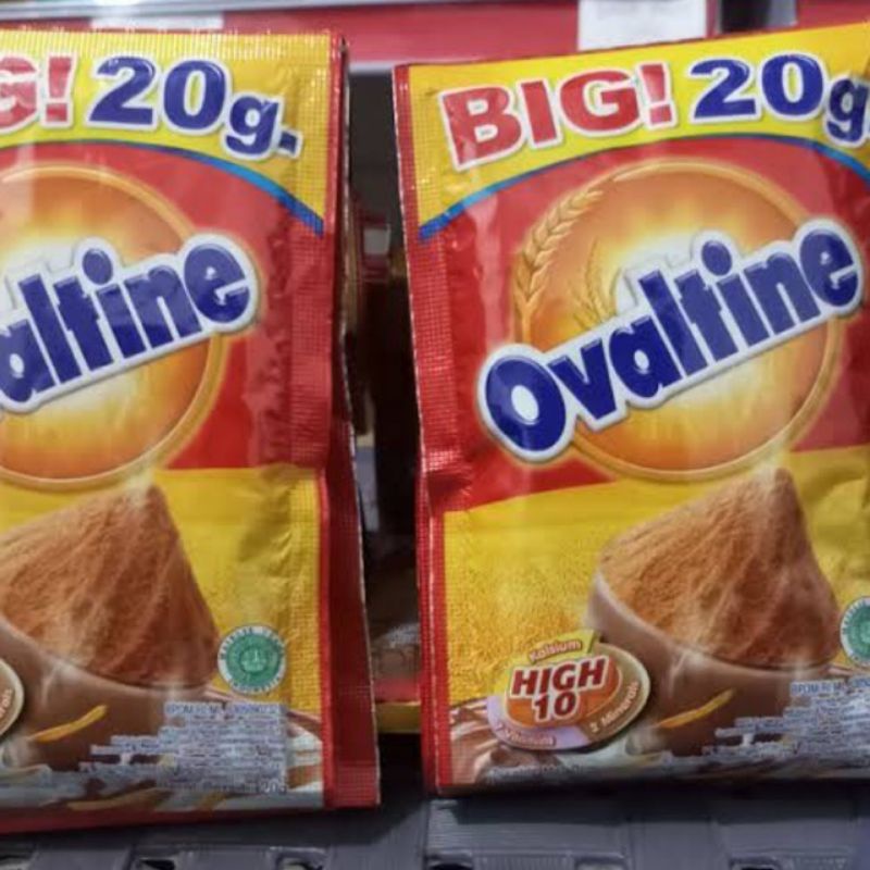 

Ovaltine Coklat Instant Sachet 22gr per renceng isi 10pcs