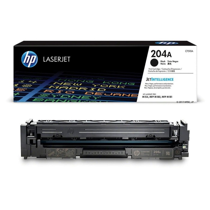 HP Black Toner 204A [CF510A] ORIGINAL 100% [GAK ORI UANG KEMBALI]