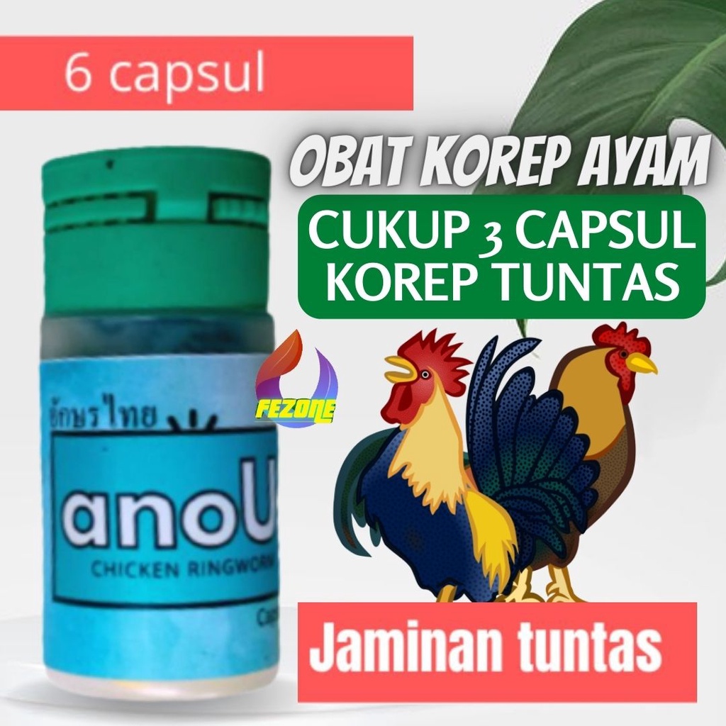 OBAT KOREP AYAM ANOUP 3ML AMPUH TANPA EFEK SAMPING FEZONE