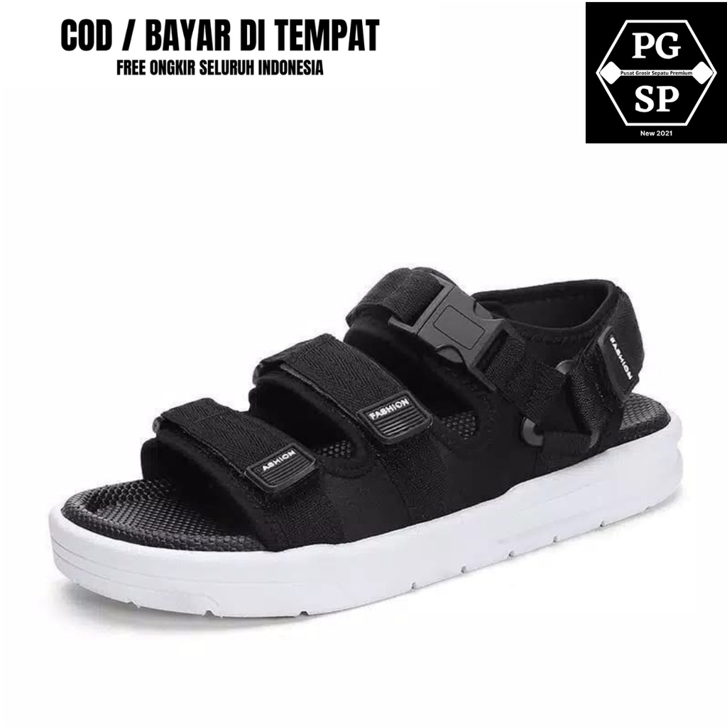 [ 100% IMPORT ] - SANDAL PRIA / SANDAL GUNUNG PRIA - JAPAN / KOREAN CASUAL STYLE -PGSP12