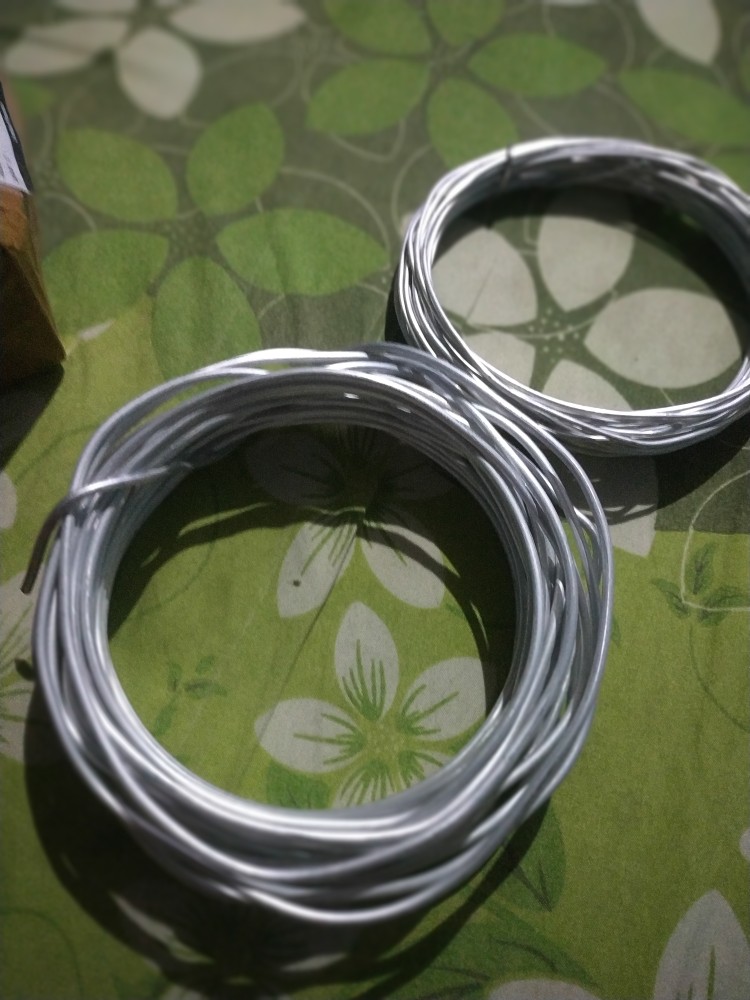 Kawat Aluminium 3mm Ecer Per Meter