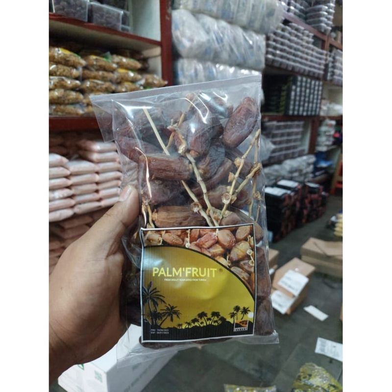 

kurma tangkai tunisia kemasan plastik 500 gram