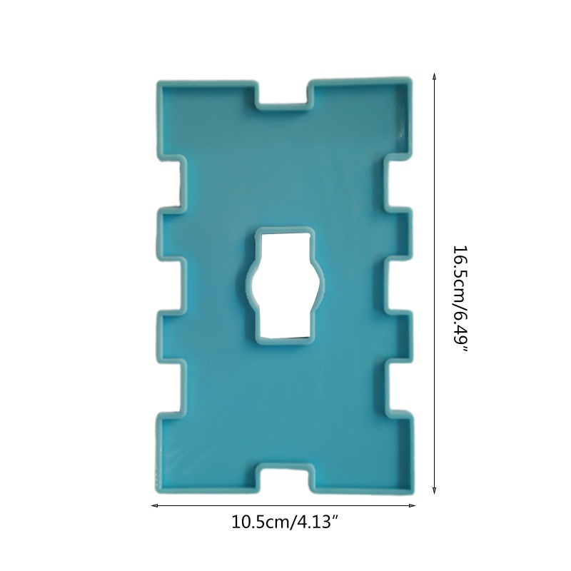 SIY  Domino Bracket Epoxy Resin Mold Silicone Mould DIY Crafts Polymer Clay Jewelry Making Tool