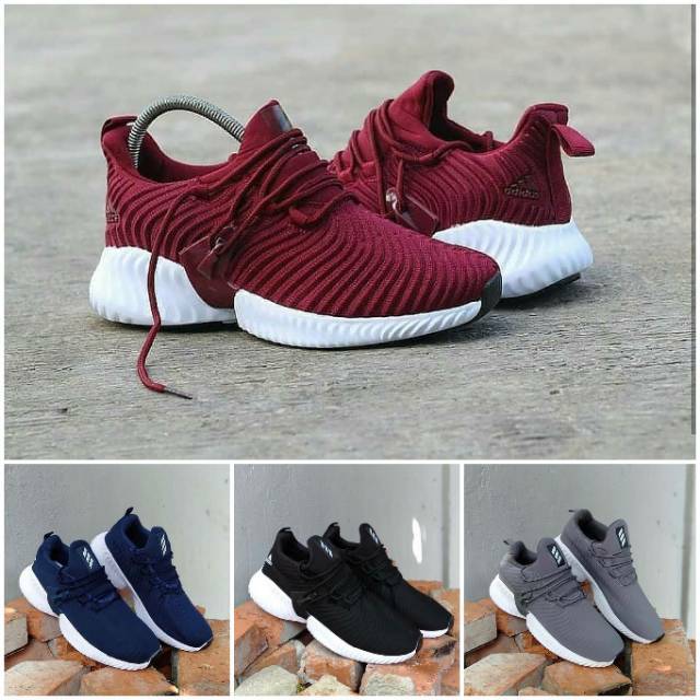 SEPATU OLAHRAGA PRIA WANITA ADIDAS ALPHABOUNCE INSTICT MADE IN VIETNAM