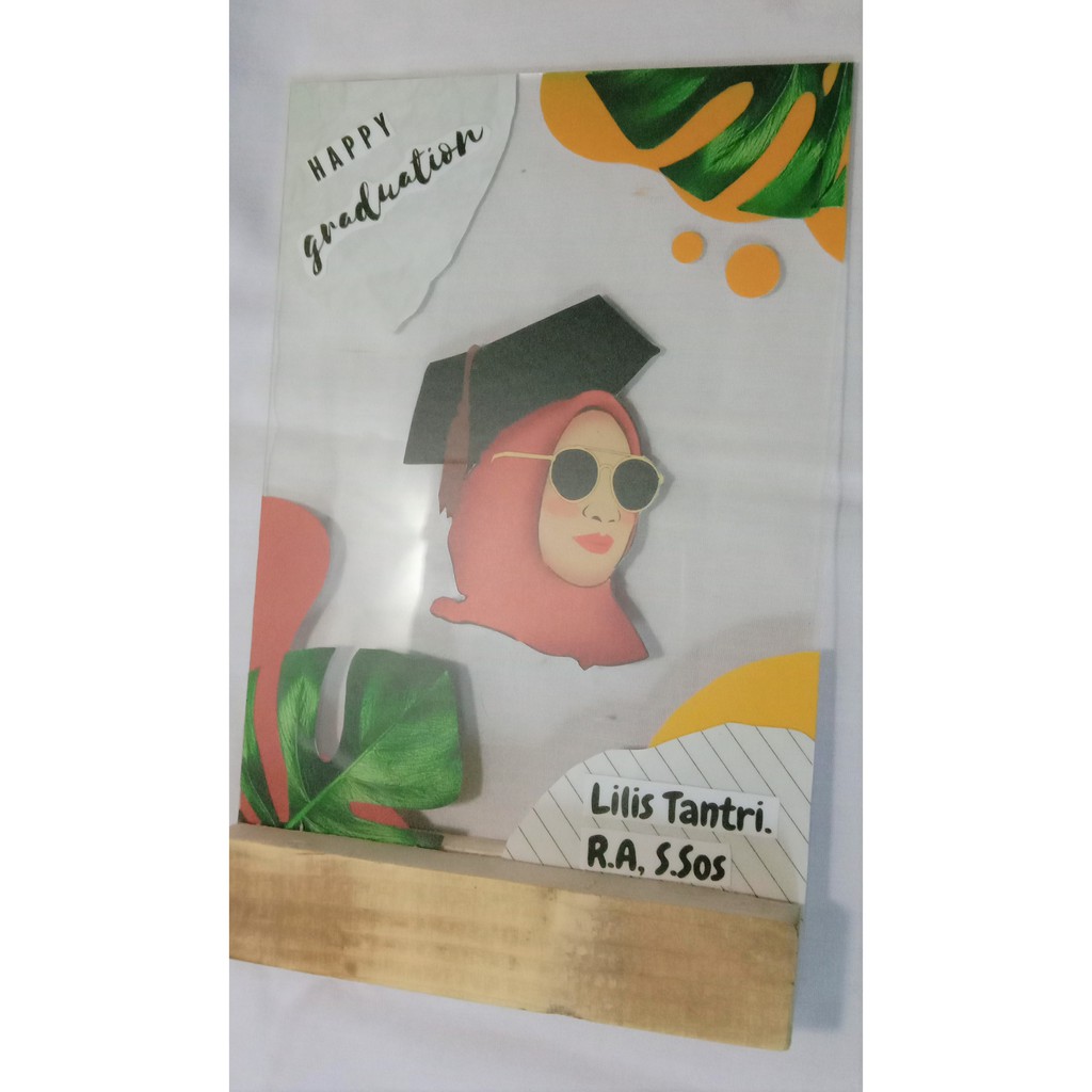 

Custom Acrylic Graduate/Wisuda Aesthetic