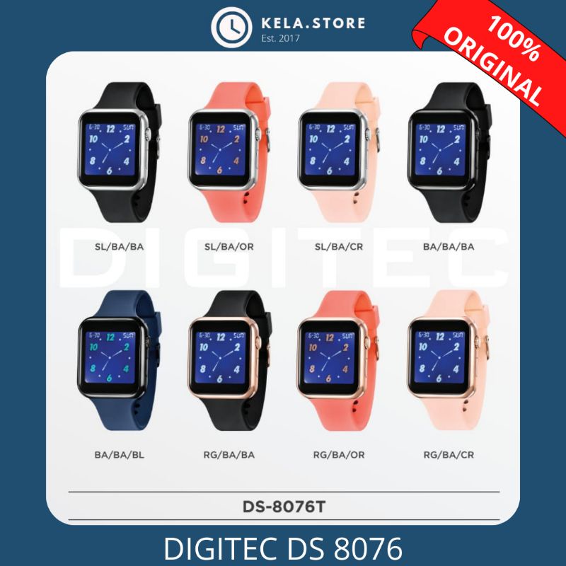 JAM TANGAN DIGITEC DS 8076 / TOUCH SCREEN WATCH ORIGINAL