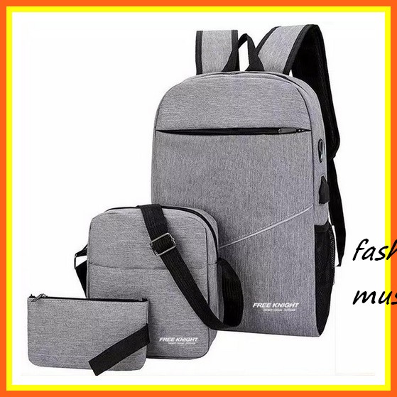 (Trm) Tas Ransel Sport Hiero 5509 Tas Backpack Laptop Tas Ransel Sekolah Free Kotak Pensil Freeknigh