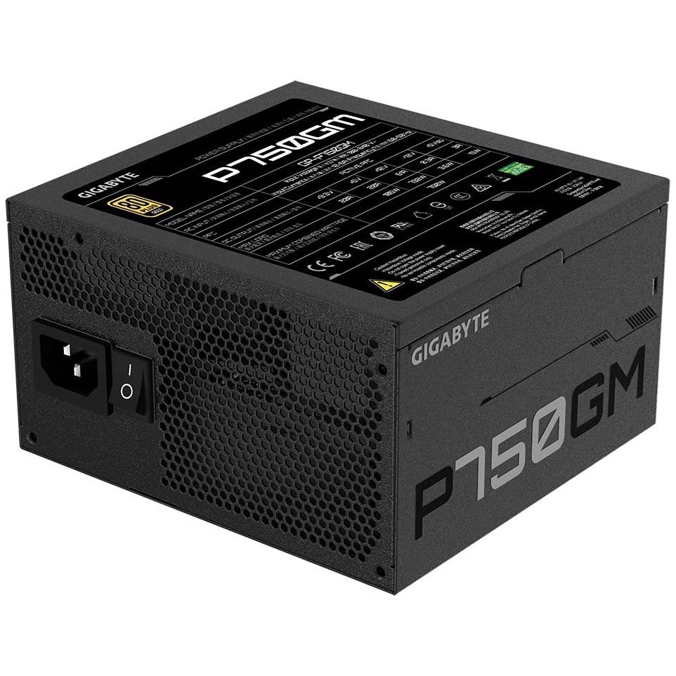 Gigabyte PSU P750GM 750W 80+ Gold Full Modular GP-P750GM