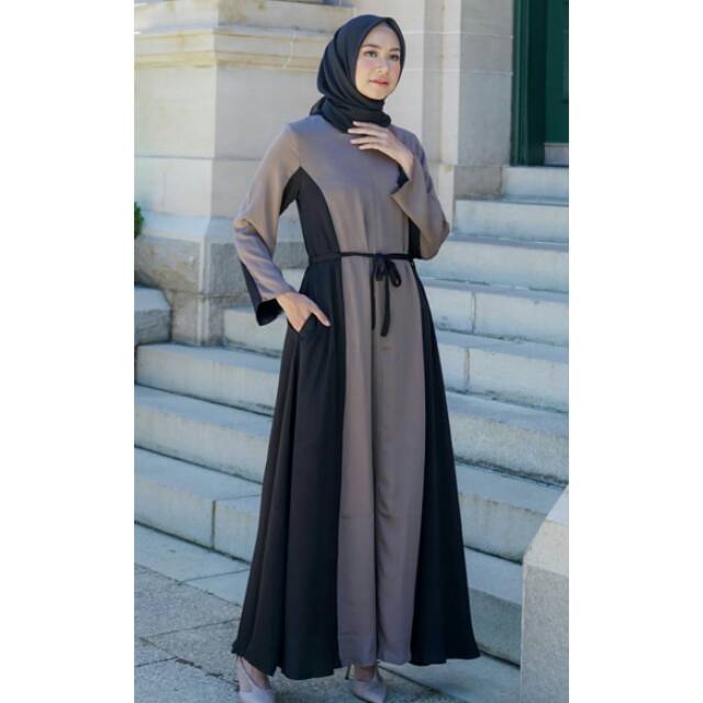 Sale Samara Dress by HL / Heavenlights / Heaven Lights / Heaven Light Mocca Grey