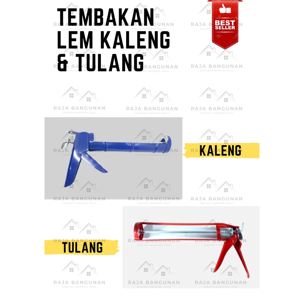 

SALE TEMBAKAN LEM SEALANT KALENG & TULANG MURAH