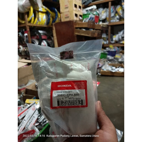 as gigi tarik depan Supra x 125/kharisma