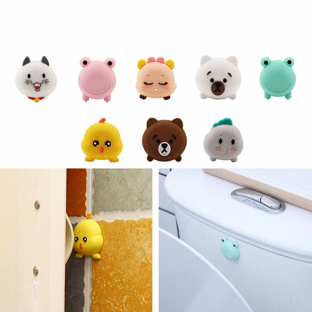 BRGUNIK Karet Pengaman / Bantalan Penahan Gagang Pintu Door Stopper R445