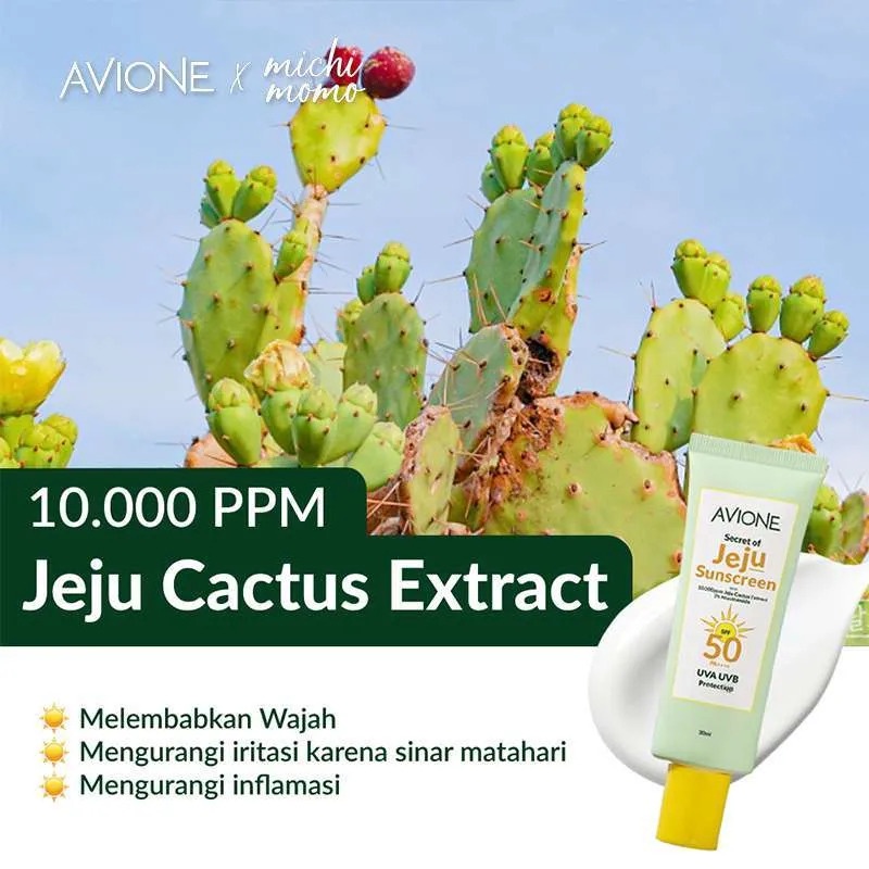 Avione Secret of Jeju Sunscreen SPF 50 - 30ml