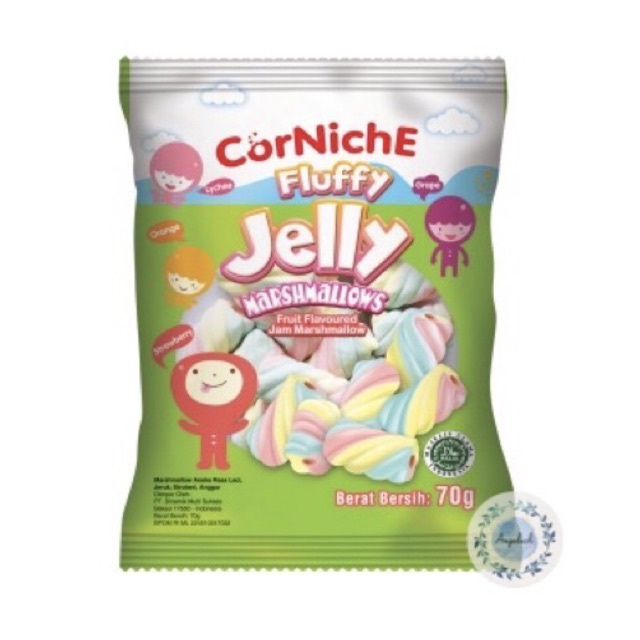 

Corniche Fluffy Jelly Marshmallow 70gr