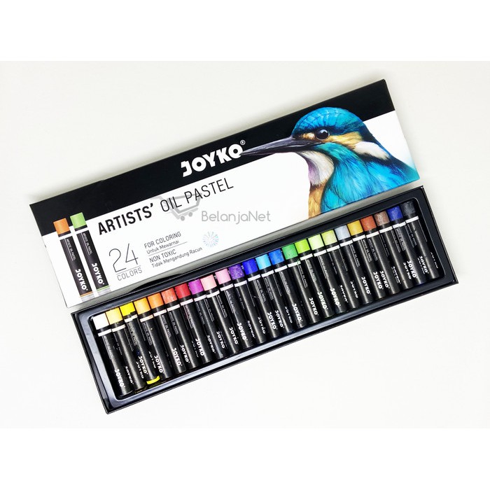 

Artists Oil Pastel Krayon Minyak | Crayon Joyko OP-24ART 24 Warna