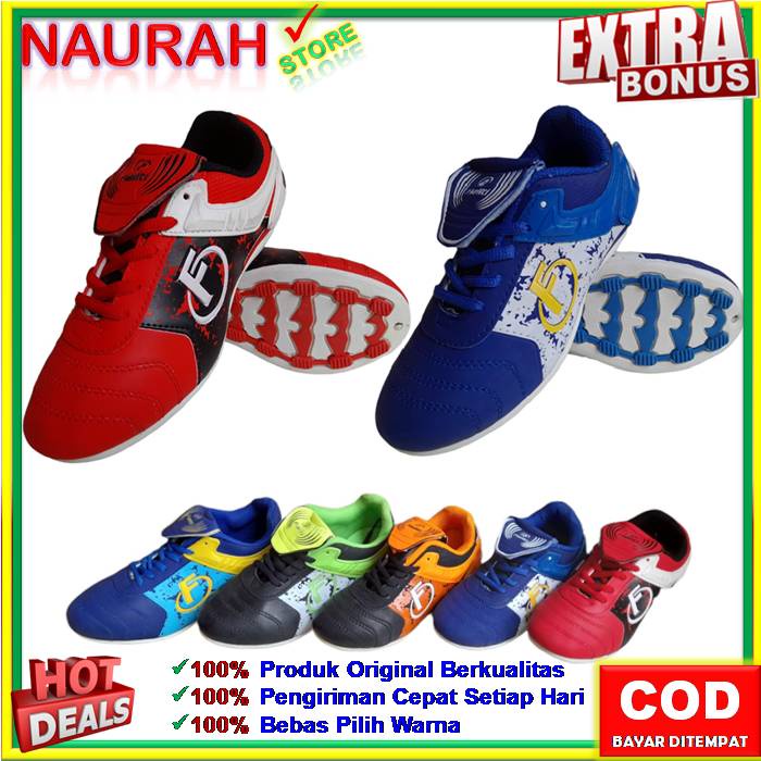 SEPATU FUTSAL  ANAK DAN REMAJA ORIGINAL FIALITI TERBARU MODEL 17 MS SPORT SD SMP KUALITAS IMPORT COCCER BOLA FOOTSAL