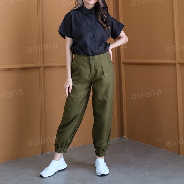 ASIANA Jogger Wanita / Jogger Korea / Celana Korea / Celana Wanita / GHEA