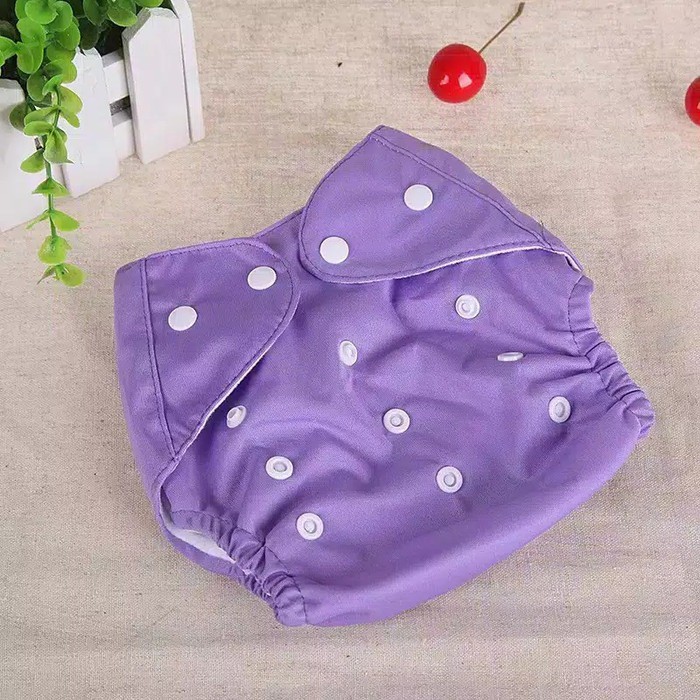 TERLARIS!! POPOK Bayi Kain Kancing Cloth Diaper Clodi Bayi Dapat Dicuci Warna