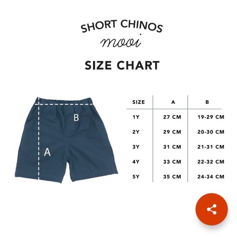 MOOI - Short Chinos