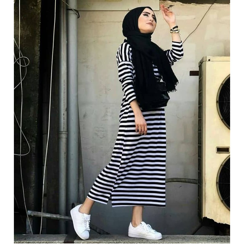 Modis Gaul Terkini Modern Elegan/ GAMIS GRACELLA BY ERIC SUMMER| BUSANA MUSLIM SYAR'I