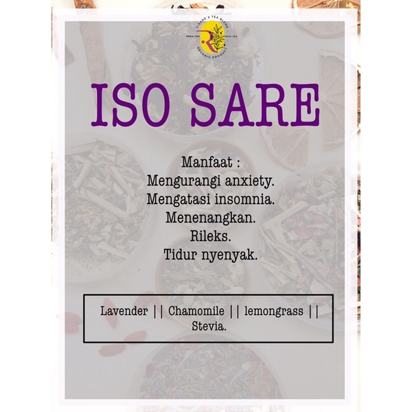 

Iso Sare_Tisane