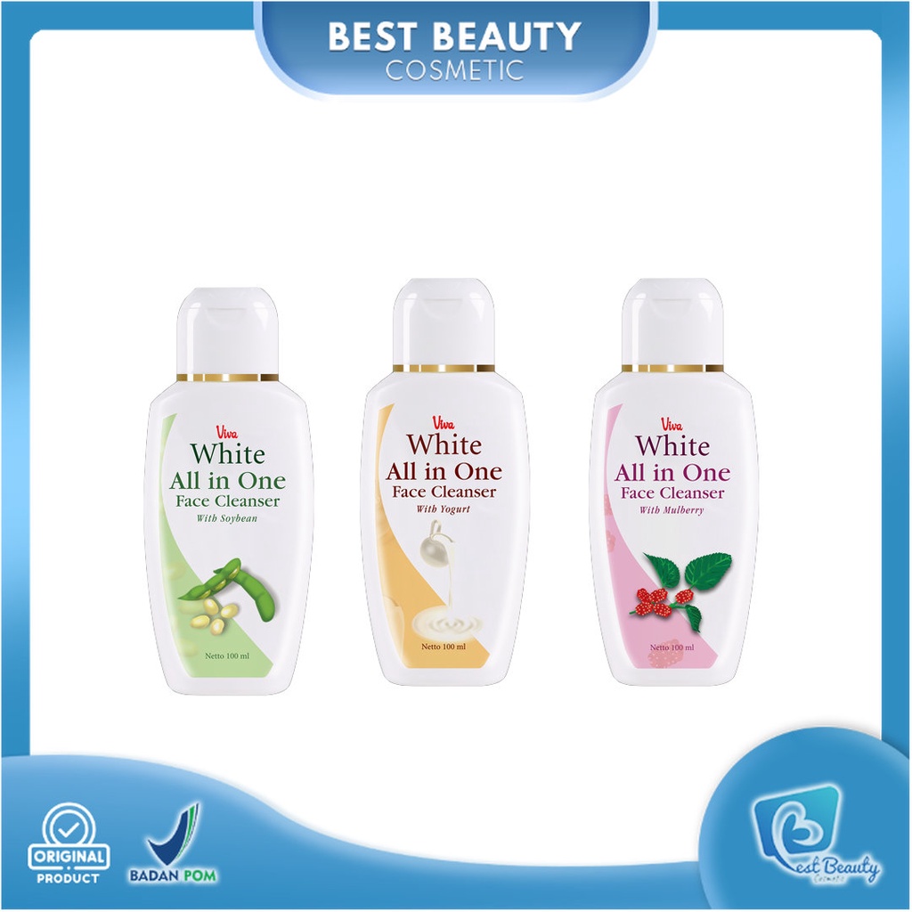 ★ BB ★ VIVA White All In One Face Cleanser