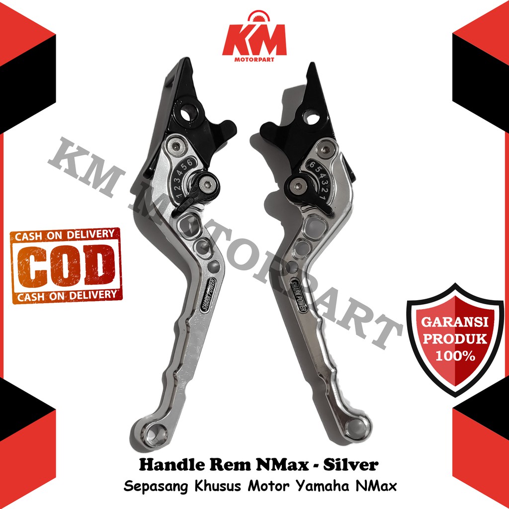 Handle Rem NMax N Max 2015 2016 2017 2018 2019 2020 Yamaha Handle Variasi Gold Merah Silver