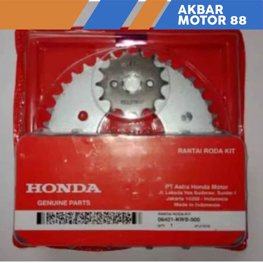 GEAR SET HONDA REVO ABSOLUTE BLADE LAMA ORI