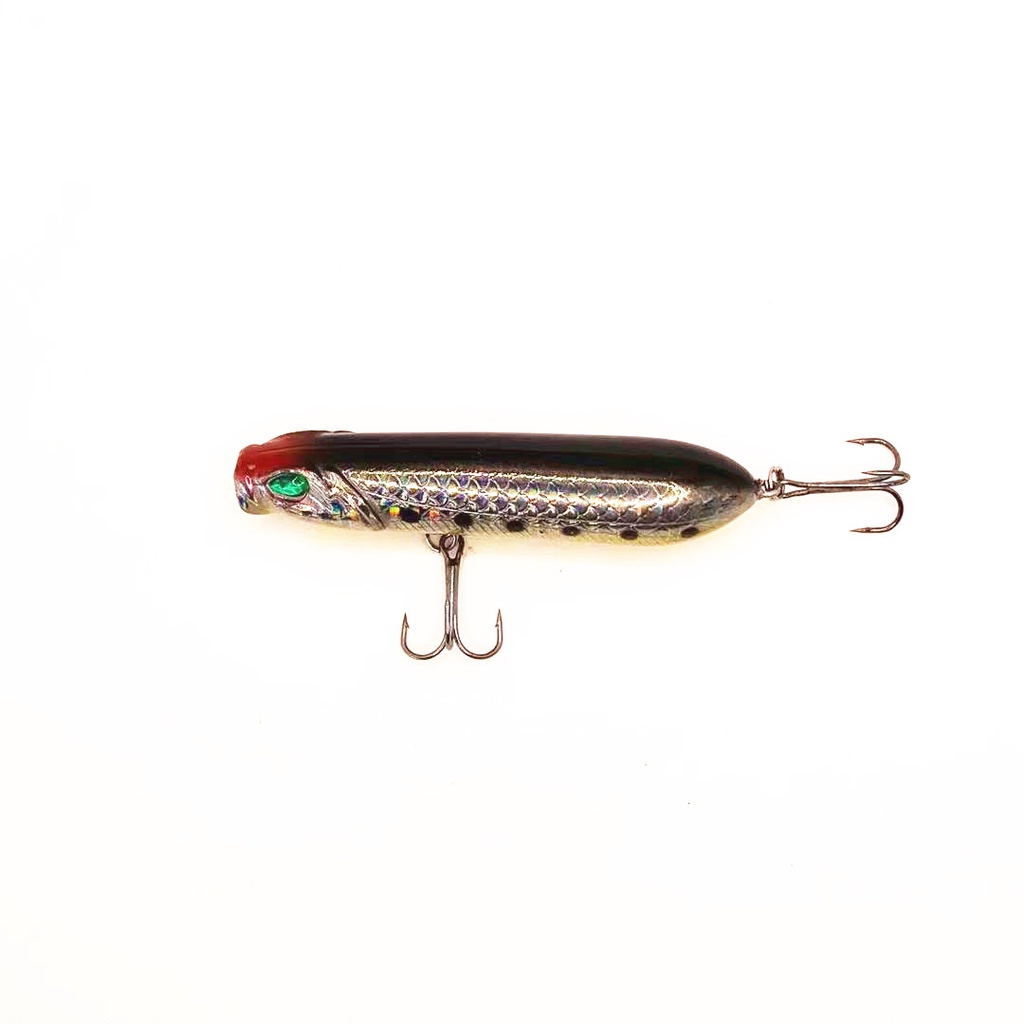 Umpan Pancing Hard Bait Bentuk Ikan Imitasi 3D Panjang 8.1cm Berat 12g