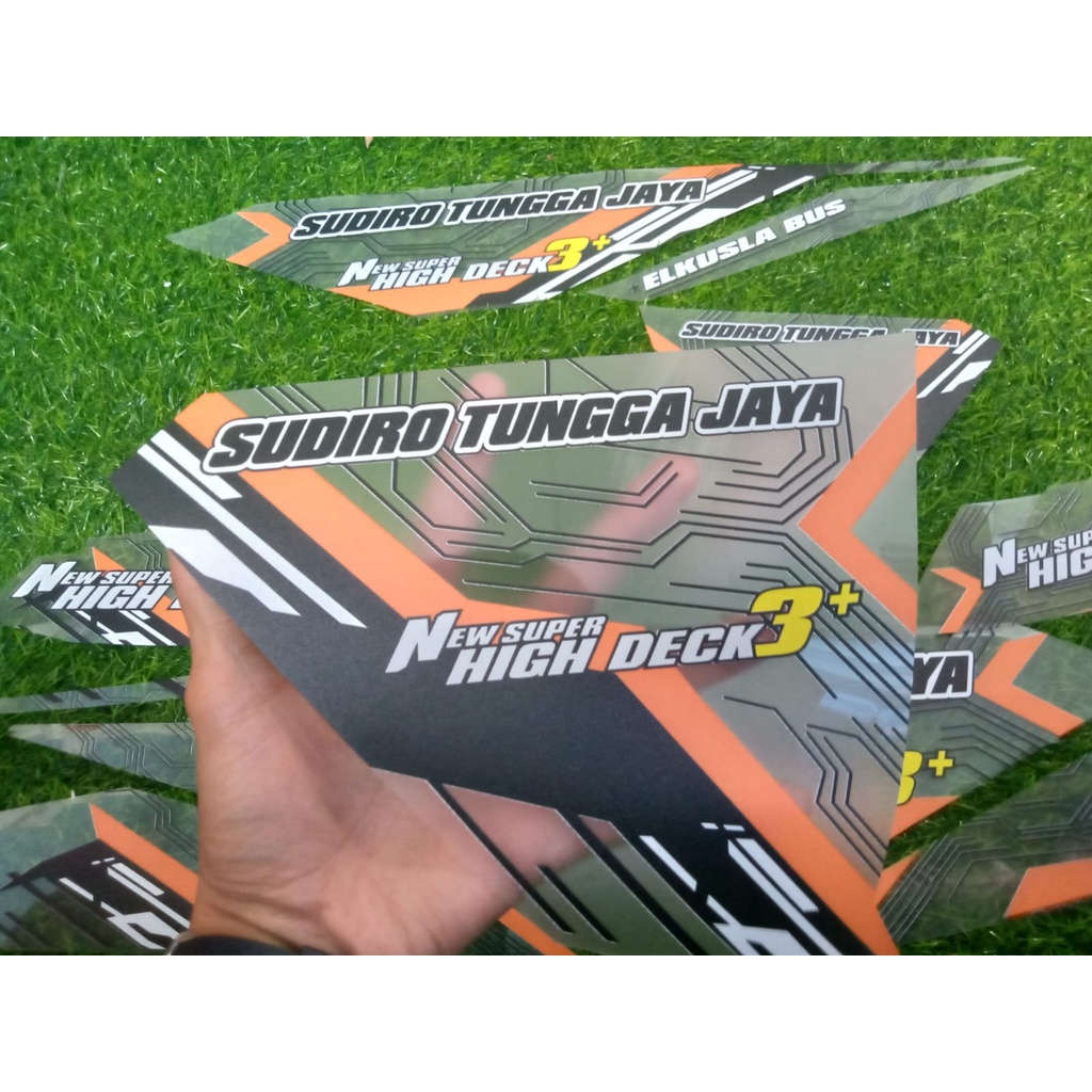 STRIPING TRANSPARAN LIVERY SUDIRO TUNGGA JAYA VARIO NEW 2018-2021